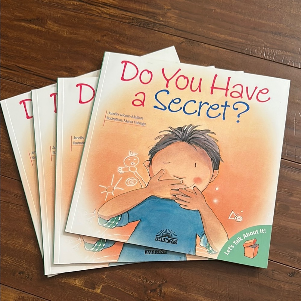 Do You Have a Secret? Children's Book Set - 4 New Copies - Classroom‎ / Therapy
